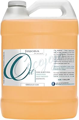 Cocojojo Organic Jojoba Oil 128 Fl Oz