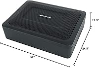Rockville RW68CA 6x8 Slim Under-Seat Active Car Subwoofer — image 10