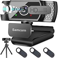 Samcorn A36 1080P Webcam with Microphone — image 1