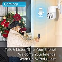 BESDERSEC A6 Pan Tilt Outdoor Security Camera — image 4