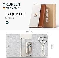 MR.GREEN Colorful Manicure Set (Mr-6685 Brown) — image 6
