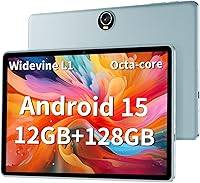 TUOHAITIME Android 15 Tablet 2025, 128GB Storage, 11-inch Display — image 1