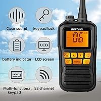 Retevis RM01 Handheld Marine Radio — image 8