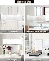 JUSRON 360 Viewing Angle Self Hair Cutting Mirror — image 6