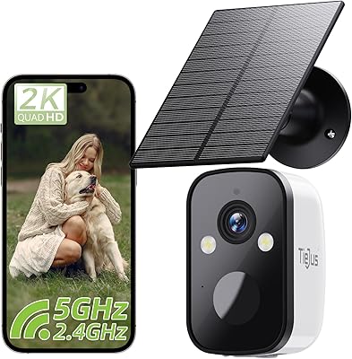 TIEJUS MW3 Solar Security Camera