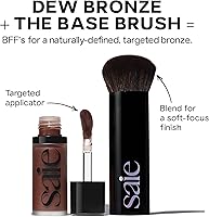 Saie Dew Bronze Hydrating Liquid Bronzer Stick - Sand (0.4 oz) — image 8