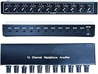 Arklove HP10 10-Channel Stereo Headphone Amplifier — image 1