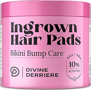 Divine Derriere Ingrown Hair Pads – 50 Pads