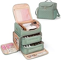 Nail Polish Organizer Case 86 Slots Green — image 1