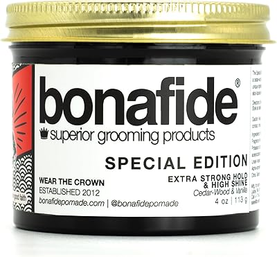 Bona Fide Pomade Special Edition 4oz.