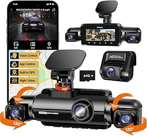 Neideso N300 360° 4-Channel Dash Cam Review