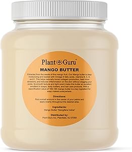 Plant Guru Raw Mango Butter 3 lbs Bulk Jar Review