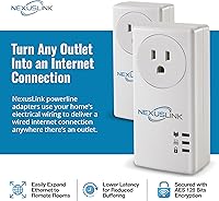 NexusLink G.hn Powerline Ethernet Adapter Kit 1200 Mbps — image 2
