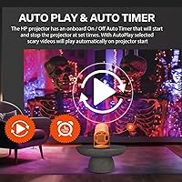 AAXA HP Halloween Projector (2025 Upgraded) — image 2