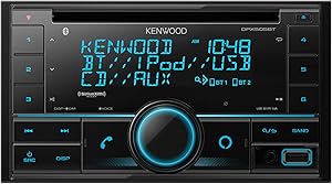 Kenwood DPX505BT Double DIN In-Dash CD Car Stereo