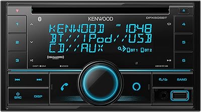 Kenwood DPX505BT Double DIN In-Dash CD Car Stereo