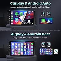 Podofo Car Stereo for Honda Civic 2006-2011, 10.1″ Touch Screen, Wireless CarPlay, Android Auto, GPS — image 4