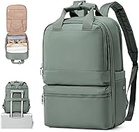 Travel Backpack Carry On Backpack for Women, Army Green — image 1