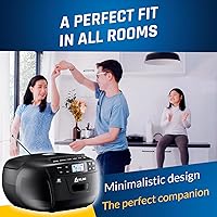 KLIM Boombox CD Player & Cassette Tape Player — image 7