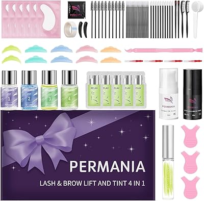 PERMANIA Lash Lift Kit 4 in 1 Black