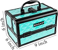 SHANY Chic Makeup Train Case - Turquoise — image 6
