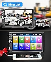 Rimoody 7 Inch Double Din Car Stereo A2084 — image 2