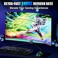 Norcent MN27-F240GC 27-inch FHD Curved Gaming Monitor — image 2