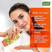 Vaadi Herbal Organic Amla Shikakai Reetha Shampoo 350mL (Pack of 3) — image 4