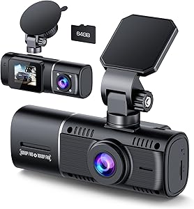 LAMTTO C310 Dual Dash Cam 1080P Front and Interior Review