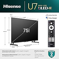 Hisense 75-Inch U7 Series Mini-LED ULED 4K UHD Smart TV — image 3