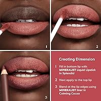 bareMinerals Mineralist Lasting Matte Liquid Lipstick Influential — image 8