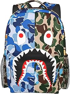 Vkaxopt Shark Teeth Camo Backpack Review