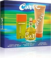 Curve for Men Fragrance Gift Set, 2.5oz Cologne, 3.4oz Aftershave & 1.7oz Deodorant — image 7
