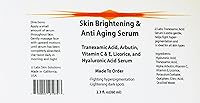 JJLabs Skin Brightening & Anti Aging Serum, 2.3oz — image 2