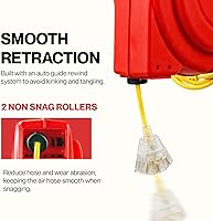 ReelWorks 75ft Extension Cord Reel with LED Light Up Connector — image 5