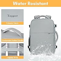 Taygeer Carry On Backpack for Men Women, 17.3-inch Laptop Backpack — image 7