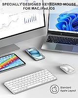 ULSOU KM599 Bluetooth Keyboard and Mouse Combo for Mac — image 7