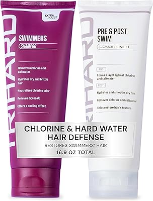 TRIHARD Chlorine Defense Swim Shampoo and Conditioner Combo