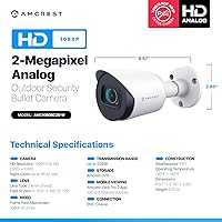 Amcrest AMC1080BC28-W 1080P Bullet Outdoor Security Camera — image 7