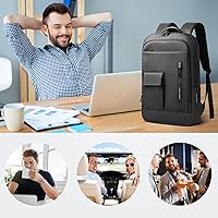 Heroic Knight Slim Laptop Backpack for Men, 15.6-inch — image 2