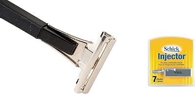 Schick Classic Single Edge Razor Handle + 7 Ct. Refill Blades