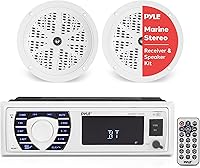 Pyle PLMRKT36WT Marine Receiver & Speaker Kit — image 1