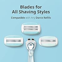 Dorco EVE6 Razor for Women with 6 Blades and 2 Moisture Bars — image 4