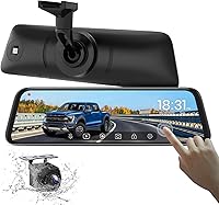 AUTO-VOX T9 9.35″ 1080P Streaming Media Rear View Mirror Backup Camera — image 1