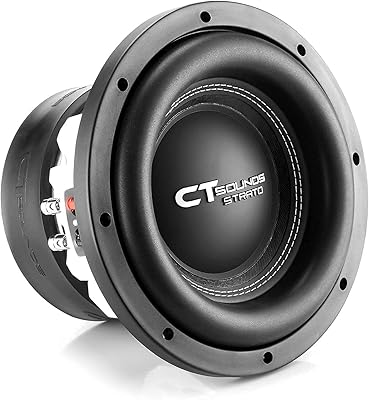 CT Sounds STRATO-10-D2 10 Inch Dual 2 Ohm Car Subwoofer