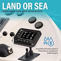 BOSS Audio Systems MGV550B Marine Gauge Receiver — image 2