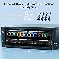 Cable Matters 24-Port Cat6 Patch Panel — image 7