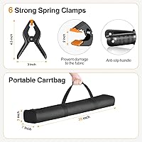 GLOSHOOTING 10x10ft Backdrop Stand Kit — image 5