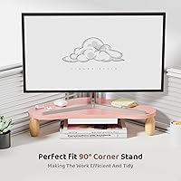 AFOOYO Cloud-Shaped Monitor Stand Riser with Drawer — image 4