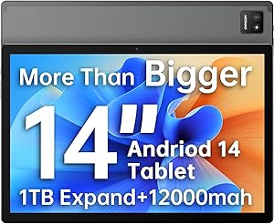 MESWAO 14-inch Android Tablet, 6GB RAM, 128GB Storage Review